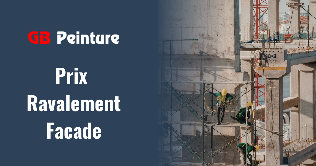 tarif ravalement facade gb peinture