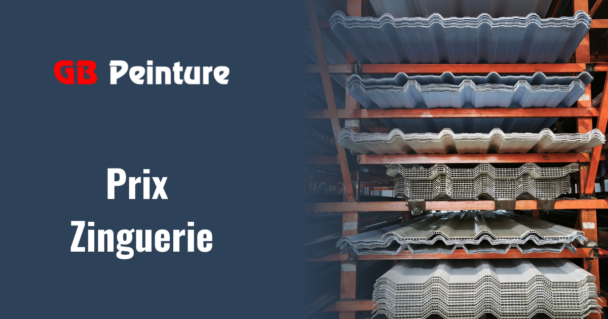 tarif zinguerie gb peinture