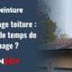demoussage toiture combien temps