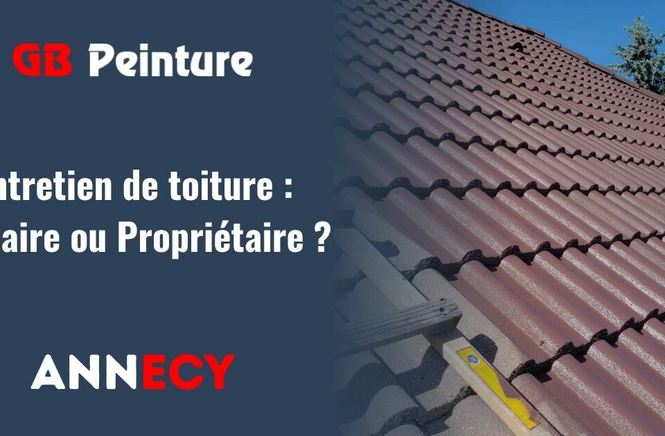 entretien toiture locataire ou proprietaire