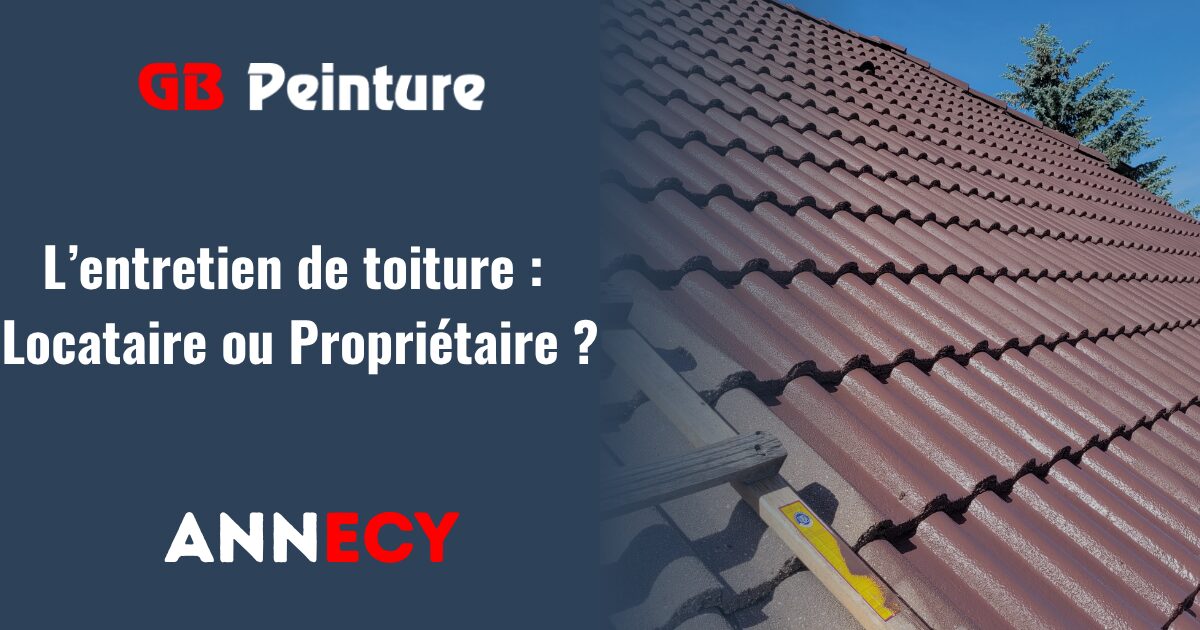 entretien toiture locataire ou proprietaire