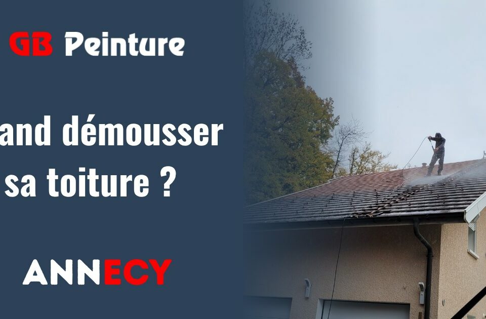 quand demousser toiture